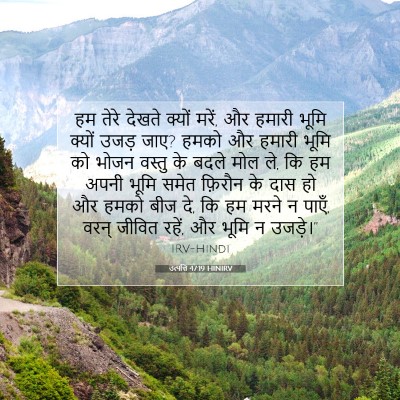 उत्पत्ति 47:19 HINIRV बाइबल आयत इमेज