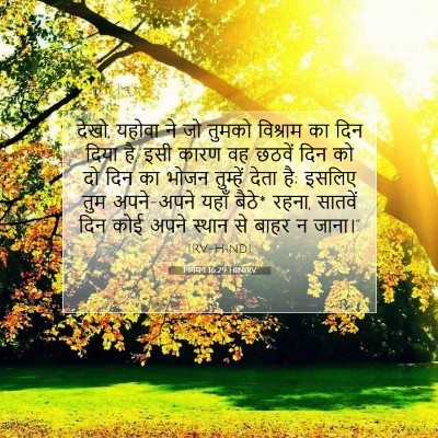 निर्गमन 16:29 बाइबल आयत की व्याख्या