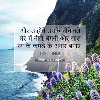 निर्गमन 39:24 बाइबल आयत की व्याख्या