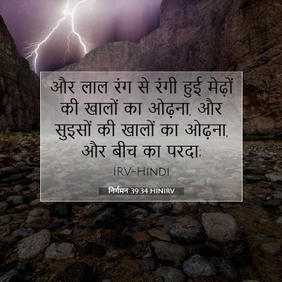 निर्गमन 39:34 बाइबल आयत की व्याख्या