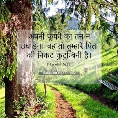 लैव्यव्यवस्था 18:12 बाइबल आयत की व्याख्या