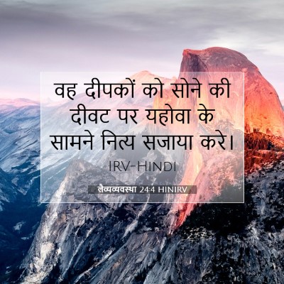 लैव्यव्यवस्था 24:4 बाइबल आयत की व्याख्या