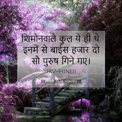 गिनती 26:14 HINIRV बाइबल आयत इमेज