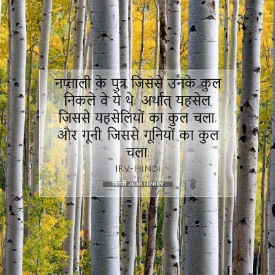 गिनती 26:48 HINIRV बाइबल आयत इमेज