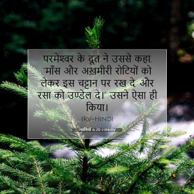 न्यायियों 6:20 बाइबल आयत की व्याख्या