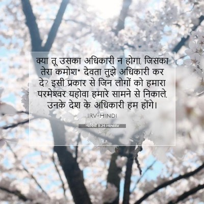 न्यायियों 11:24 HINIRV बाइबल आयत इमेज