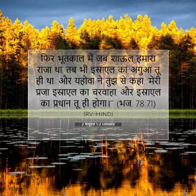 2 शमूएल 5:2 बाइबल आयत की व्याख्या