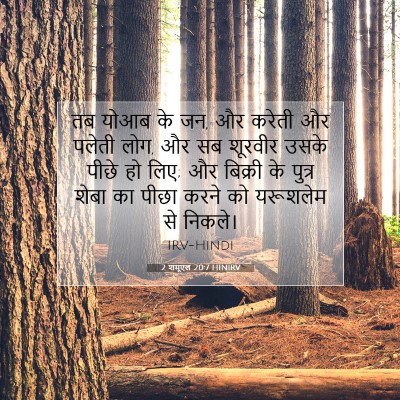 2 शमूएल 20:7 बाइबल आयत की व्याख्या