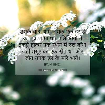 2 शमूएल 23:11 बाइबल आयत की व्याख्या