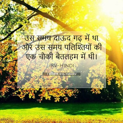 1 इतिहास 11:16 बाइबल आयत की व्याख्या