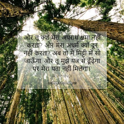 अय्यूब 7:21 HINIRV बाइबल आयत इमेज