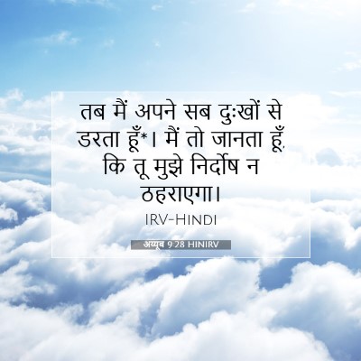 अय्यूब 9:28 बाइबल आयत की व्याख्या