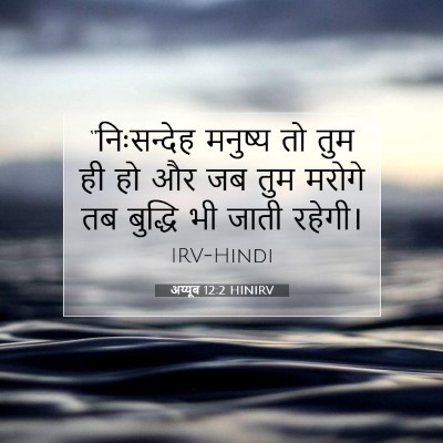 अय्यूब 12:2 बाइबल आयत की व्याख्या