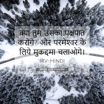 अय्यूब 13:8 बाइबल आयत की व्याख्या