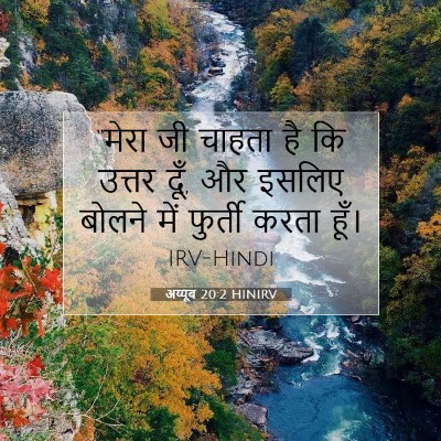 अय्यूब 20:2 बाइबल आयत की व्याख्या