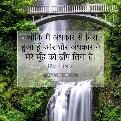 अय्यूब 23:17 बाइबल आयत की व्याख्या
