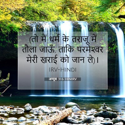 अय्यूब 31:6 बाइबल आयत की व्याख्या