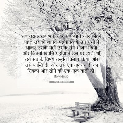 अय्यूब 42:11 बाइबल आयत की व्याख्या