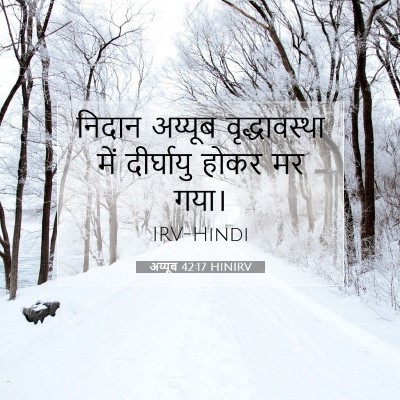 अय्यूब 42:17 बाइबल आयत की व्याख्या