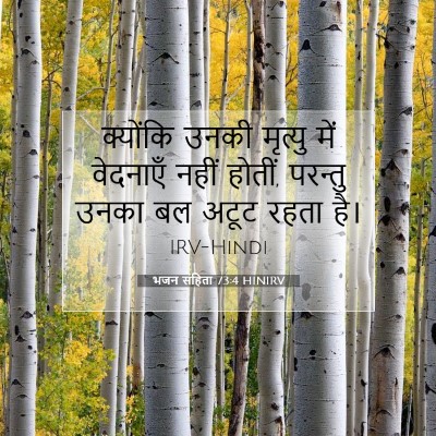 भजन संहिता 73:4 बाइबल आयत की व्याख्या
