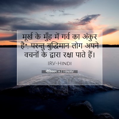 नीतिवचन 14:3 बाइबल आयत की व्याख्या