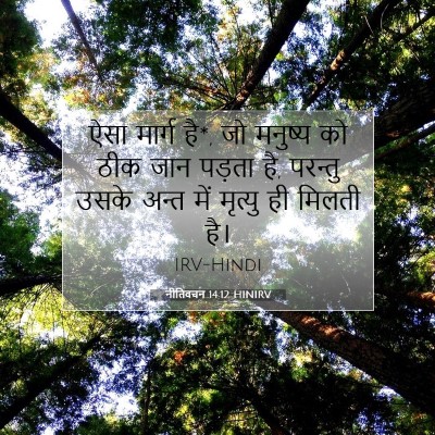 नीतिवचन 14:12 बाइबल आयत की व्याख्या