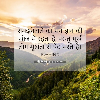 नीतिवचन 15:14 बाइबल आयत की व्याख्या