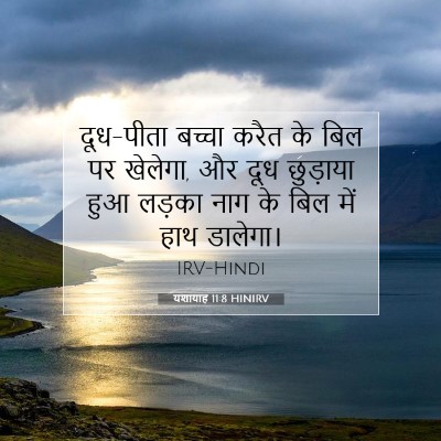 यशायाह 11:8 बाइबल आयत की व्याख्या