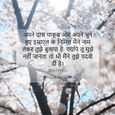 यशायाह 45:4 बाइबल आयत की व्याख्या