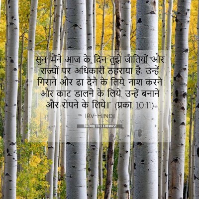 यिर्मयाह 1:10 बाइबल आयत की व्याख्या