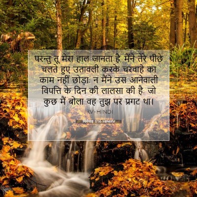 यिर्मयाह 17:16 HINIRV बाइबल आयत इमेज