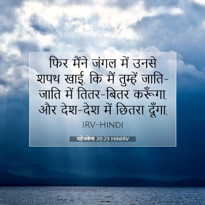 यहेजकेल 20:23 बाइबल आयत की व्याख्या