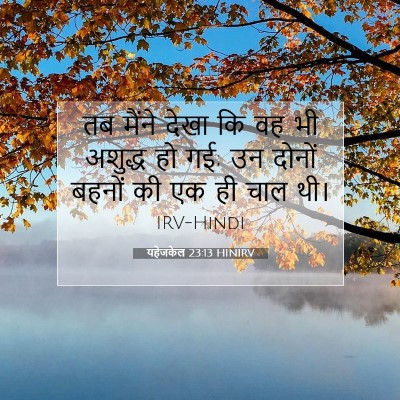 यहेजकेल 23:13 बाइबल आयत की व्याख्या