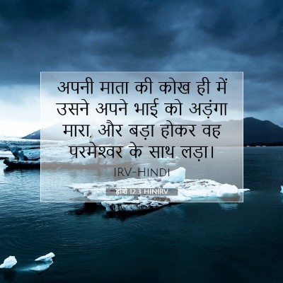 होशे 12:3 बाइबल आयत की व्याख्या