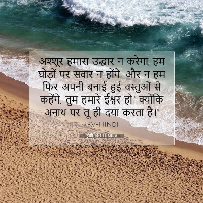 होशे 14:3 बाइबल आयत की व्याख्या