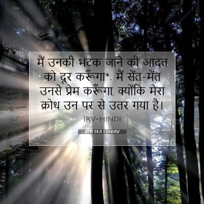 होशे 14:4 बाइबल आयत की व्याख्या