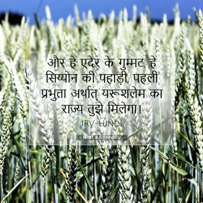 मीका 4:8 बाइबल आयत की व्याख्या