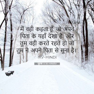यूहन्ना 8:38 बाइबल आयत की व्याख्या