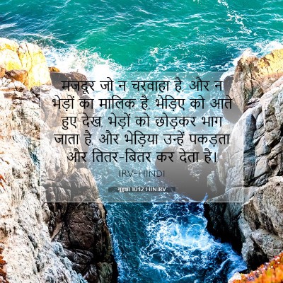 यूहन्ना 10:12 बाइबल आयत की व्याख्या