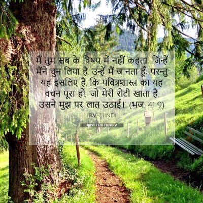 यूहन्ना 13:18 बाइबल आयत की व्याख्या