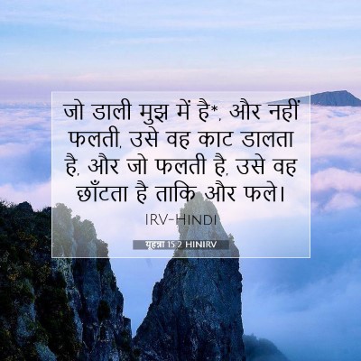 यूहन्ना 15:2 बाइबल आयत की व्याख्या