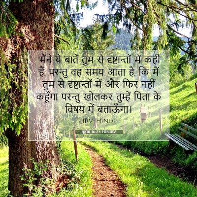 यूहन्ना 16:25 बाइबल आयत की व्याख्या