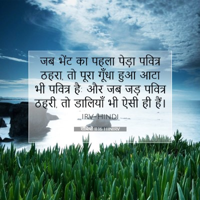 रोमियों 11:16 बाइबल आयत की व्याख्या