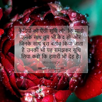 इब्रानियों 13:3 बाइबल आयत की व्याख्या