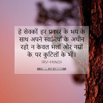 1 पतरस 2:18 बाइबल आयत की व्याख्या